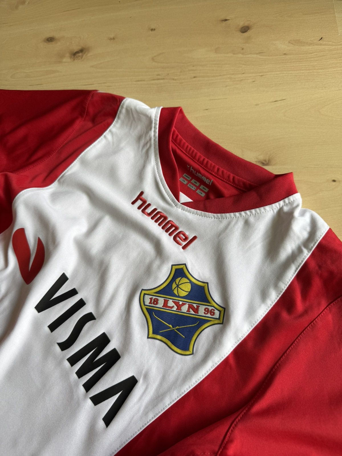 Hummel 2021/22 Hummel 18 Lyn 96 #47 Home soccer jersey tshirt Size US S / EU 44-46 / 1 - 4 Thumbnail