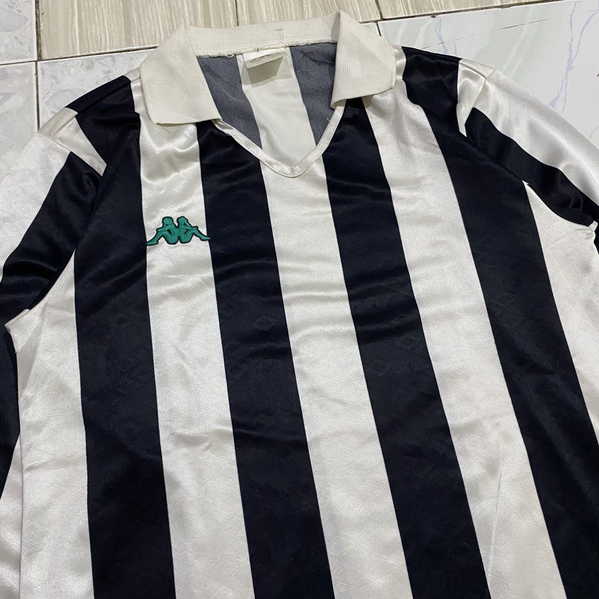Vintage Vintage Template Juventus FC 89/90 Home Longsleeve Jersey Size US S / EU 44-46 / 1 - 5 Thumbnail