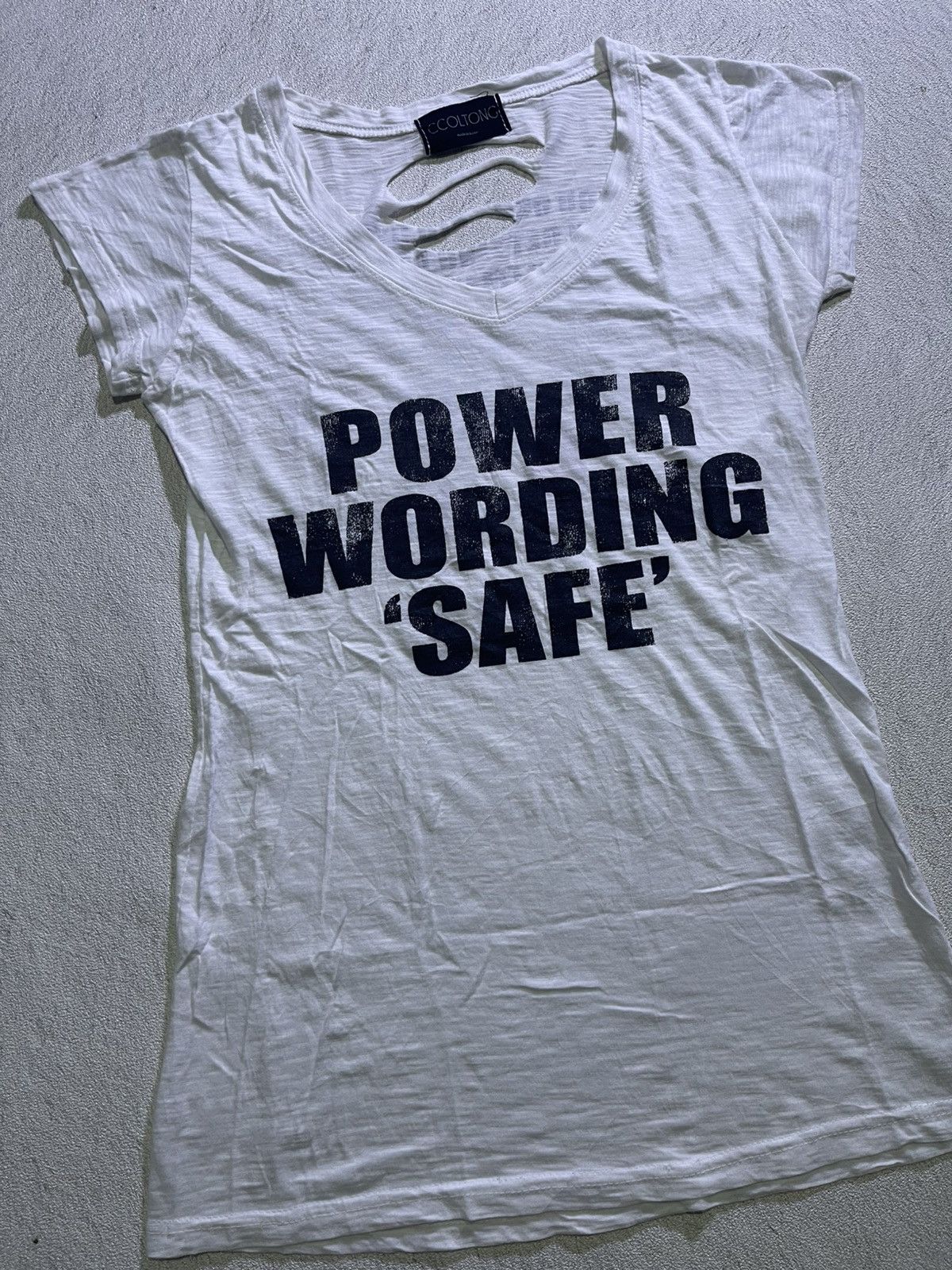 Hysteric Glamour Y2K CCOLTONG short tshirt women's Size S / US 4 / IT 40 - 2 Thumbnail