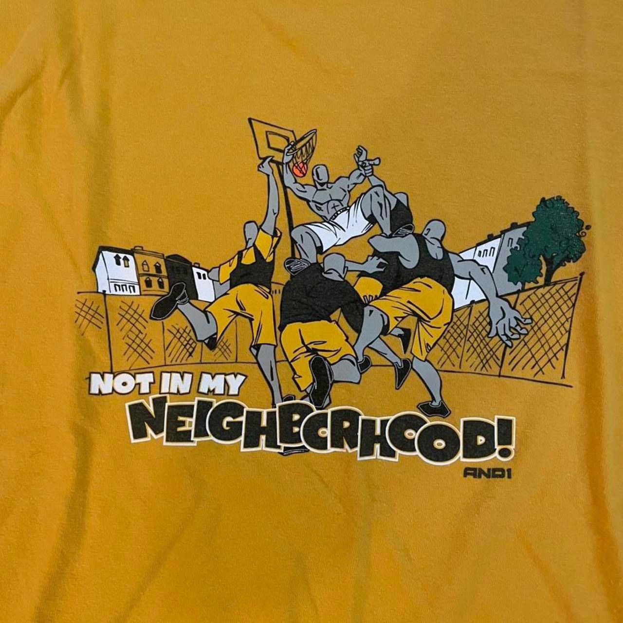 Other Vintage And1 “Not in My NeighborHood” Long Sleeve T-Shirt Size US XXS / EU 40 - 3 Thumbnail