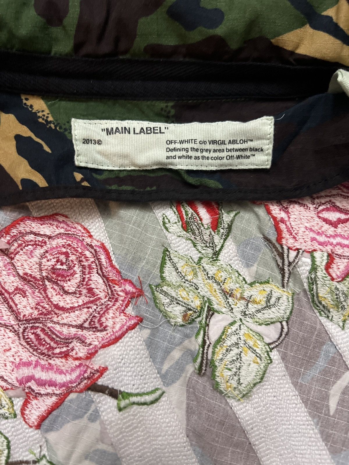 Off-White Off-White Diagonal Rose Stripes Camo Jacket ‘Camo’ Size L / US 10 / IT 46 - 6 Thumbnail