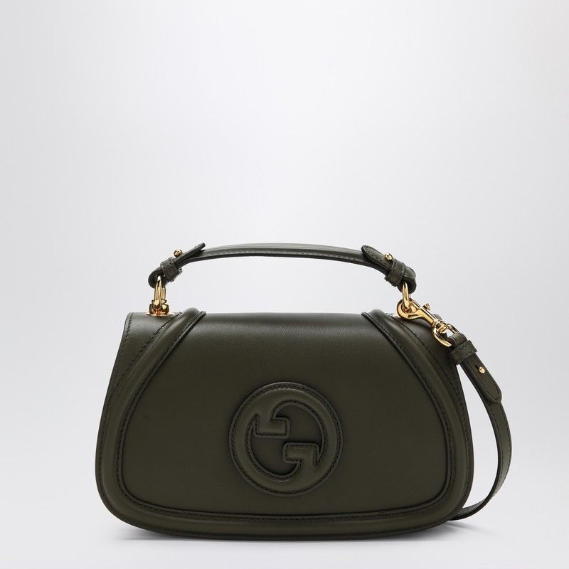 Gucci Gucci Blondie Small Shoulder Bag Dark Green Size ONE SIZE - 1 Thumbnail