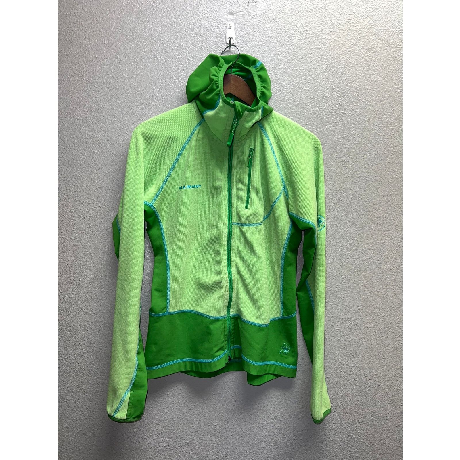 Vintage Womens Mammut Jacket Yukon Tech 92% Polyester Green Ski M Size M / US 6-8 / IT 42-44 - 1 Thumbnail