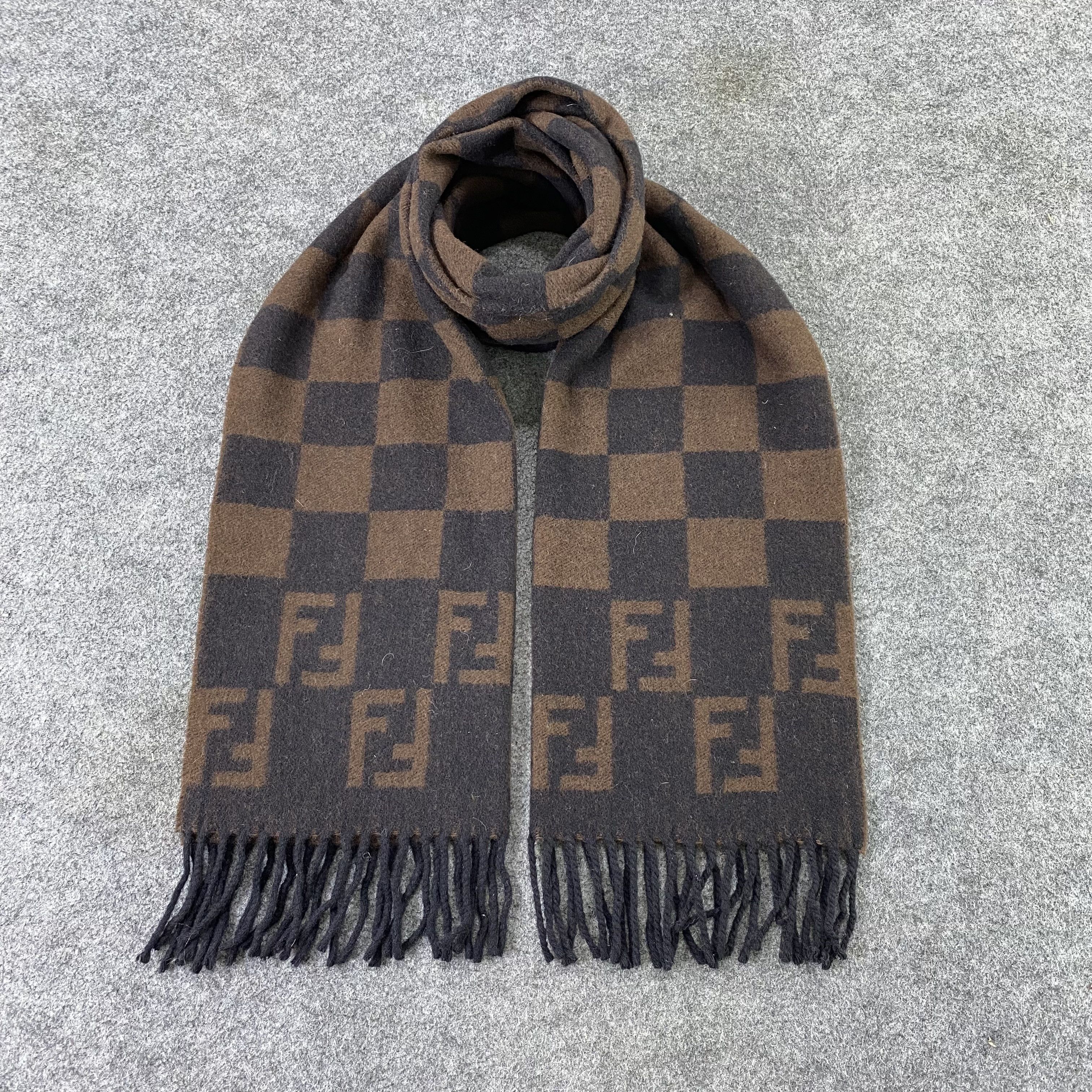 Fendi Fendi Wool Muffler/ Scarf / Neckwear - T1409 Size ONE SIZE - 1 Thumbnail
