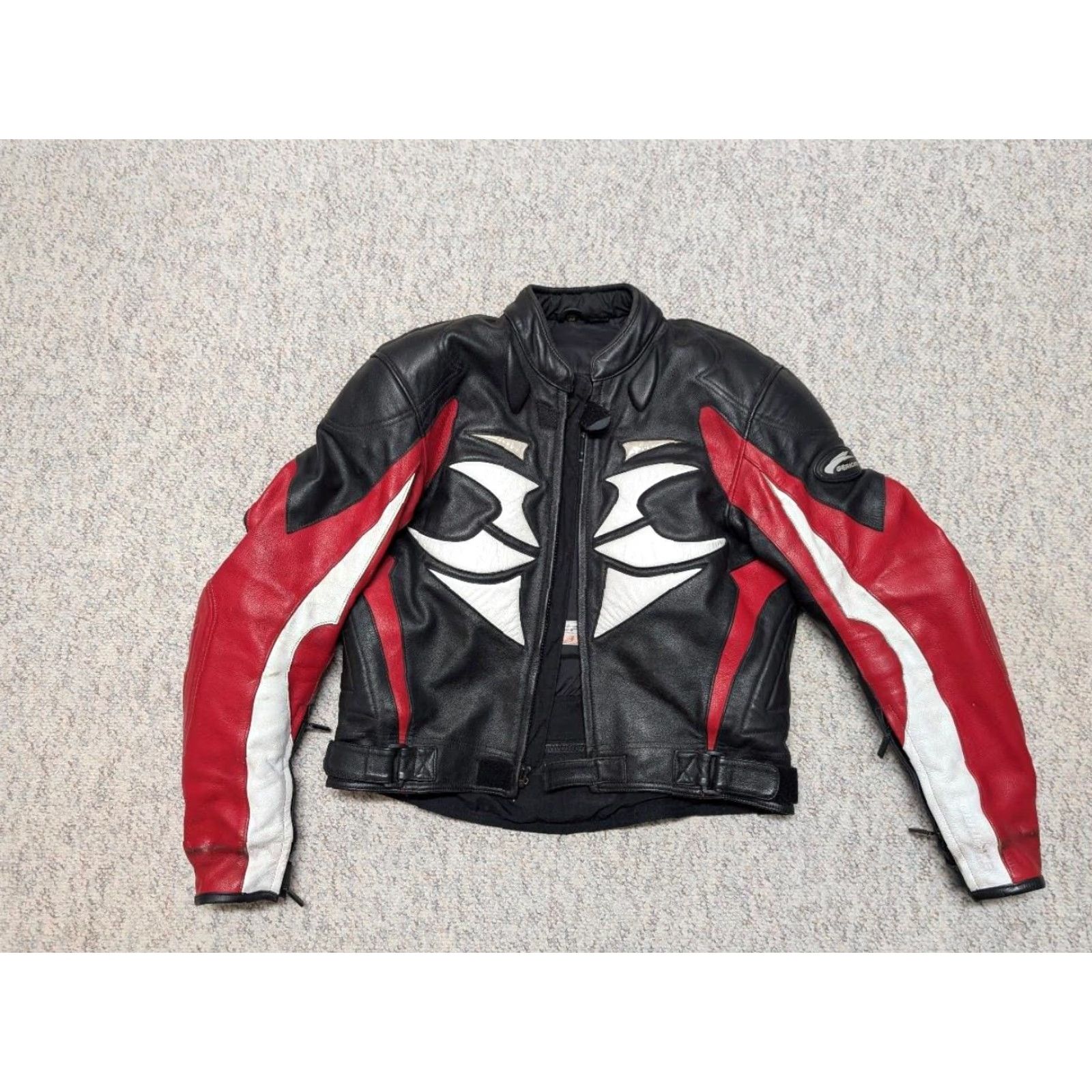 Shein VINTAGE Hein Gericke motorcycle jacket CAFE RACER padded 42 skeleton TRIBAL Mens Size US M / EU 48-50 / 2 - 3 Thumbnail