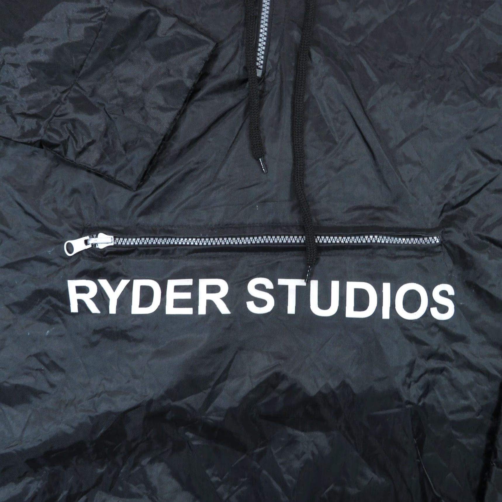 Vintage VINTAGE Ryder Studios Jacket Men Large Black Full Zip Convertible Hood Windbreaker Rain Size US L / EU 52-54 / 3 - 3 Thumbnail