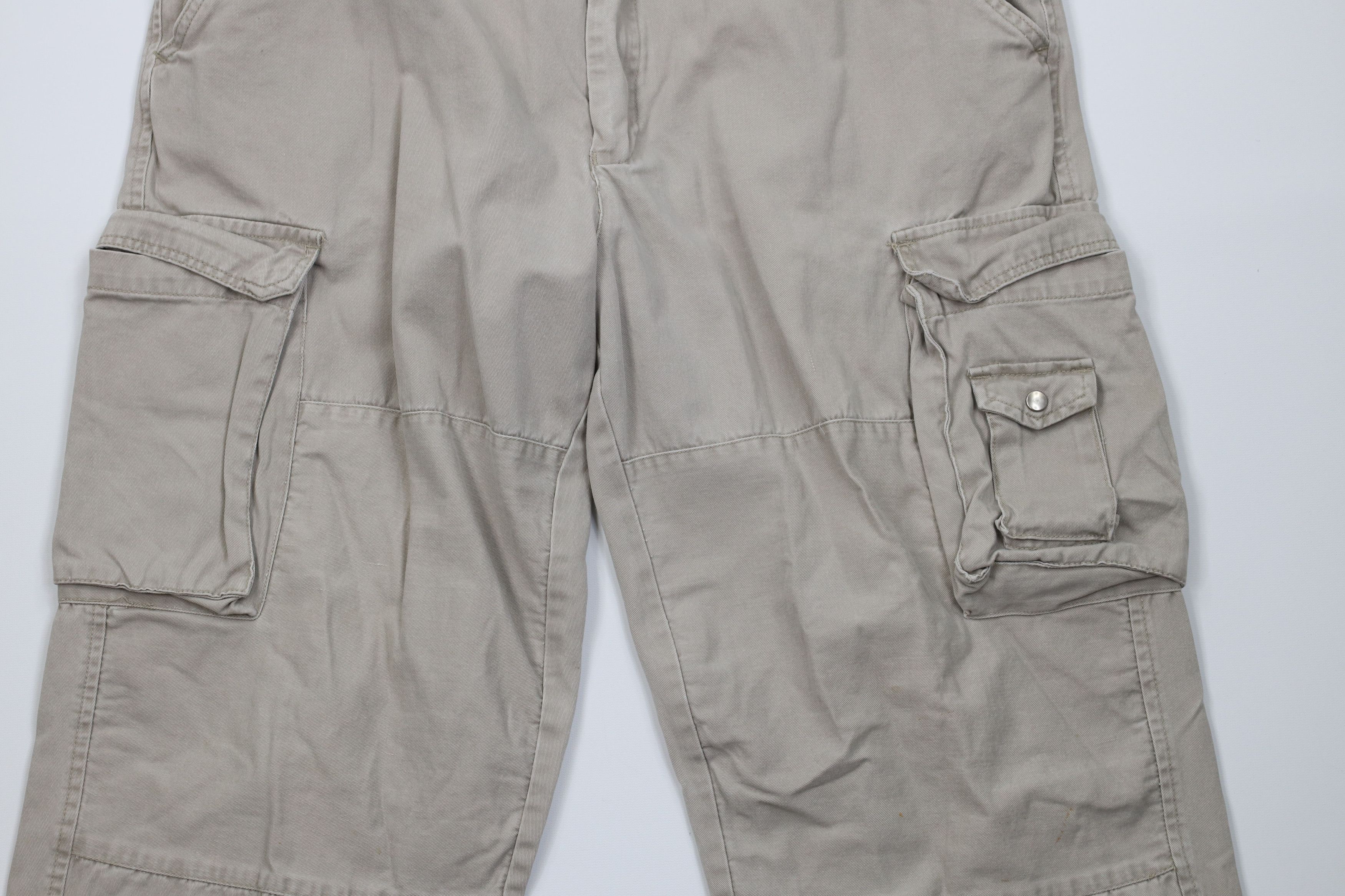 Vintage Vintage 90s Y2K Streetwear Relaxed Fit Wide Leg Cargo Pants Size US 36 / EU 52 - 3 Thumbnail