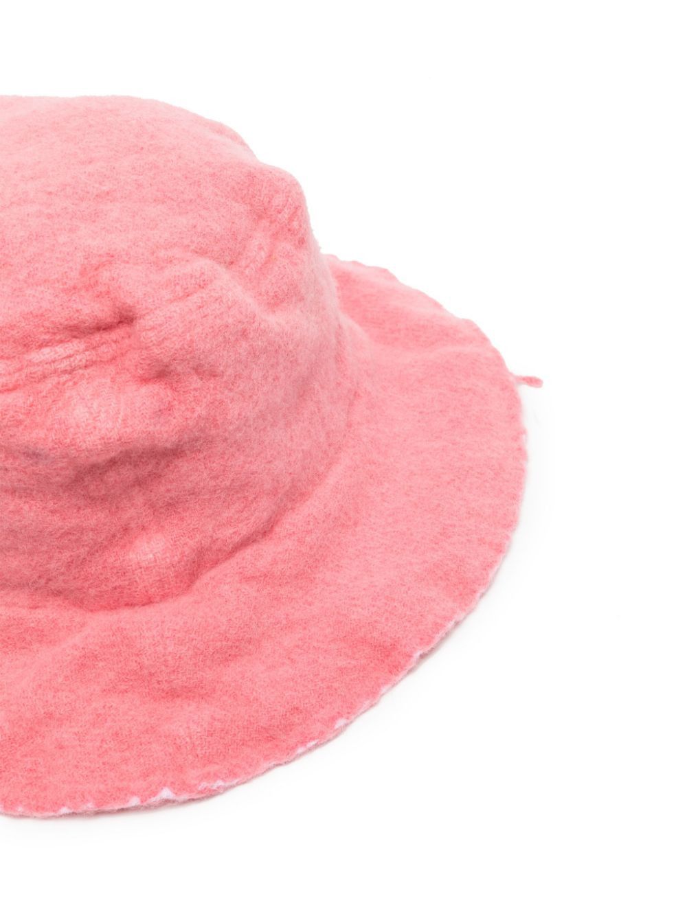 Comme des Garcons SHIRT o1mle1224 Size : OS/Wool Bucket Hat / Cap in Pink Size ONE SIZE - 2 Thumbnail