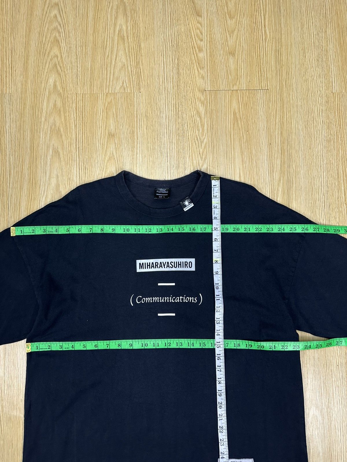 Maison MIHARA YASUHIRO Maison Mihara YaSuhiro Good Inspiration Baggy Tshirt A925 Size US L / EU 52-54 / 3 - 8 Thumbnail
