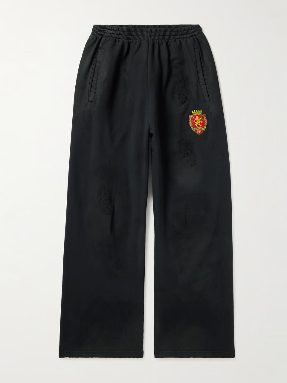 Balenciaga o1la1rc1a0425 Skater Baggy Sweatpants & Joggers in Black Size US 30 / EU 46 - 1 Thumbnail