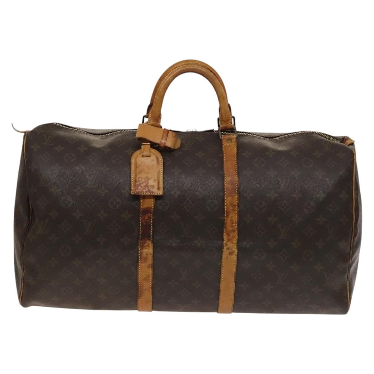 Louis Vuitton LOUIS VUITTON Monogram Keepall 55 Boston Bag M41424 Size ONE SIZE - 13 Thumbnail