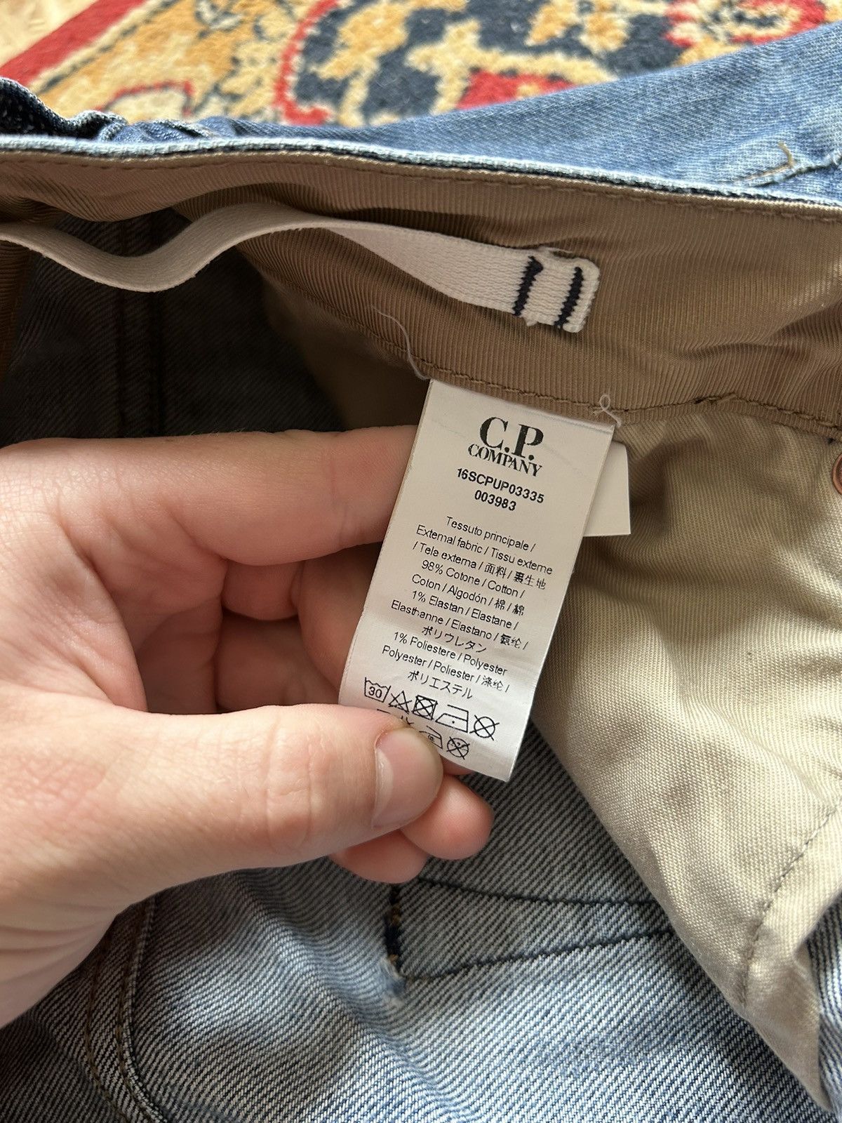 C.P. Company Cp company denim pants Size US 34 / EU 50 - 9 Thumbnail