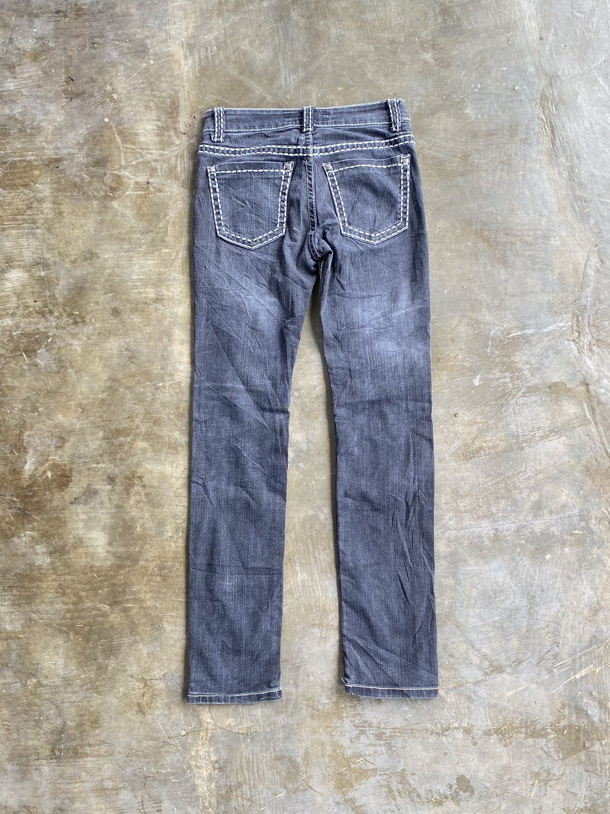 Hysteric Glamour × Japanese Brand × Le Grande Bleu (L.G.B.) Husky Skinny japanese long pants denim y2k syle unisex Size 27" / US 4 / IT 40 - 2 Thumbnail