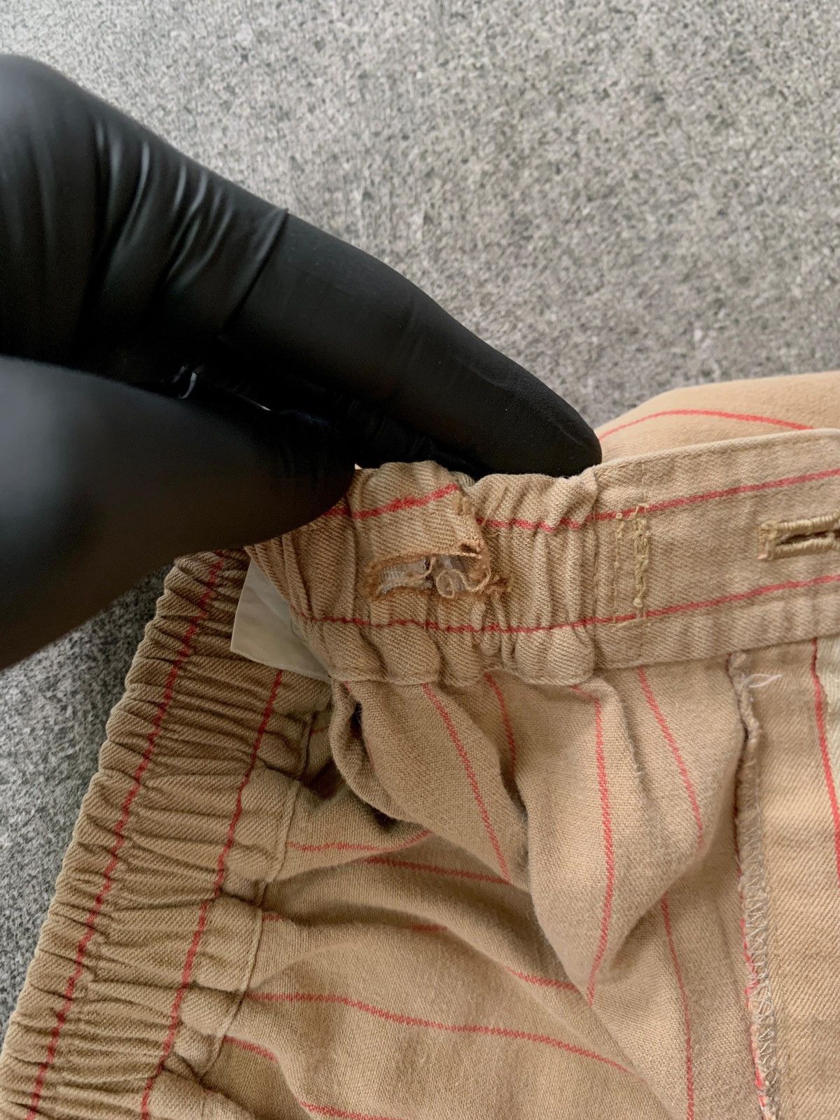 Issey Miyake FREE TAX! Issey Sport Relaxed Striped Trousers Size US 29 - 7 Thumbnail