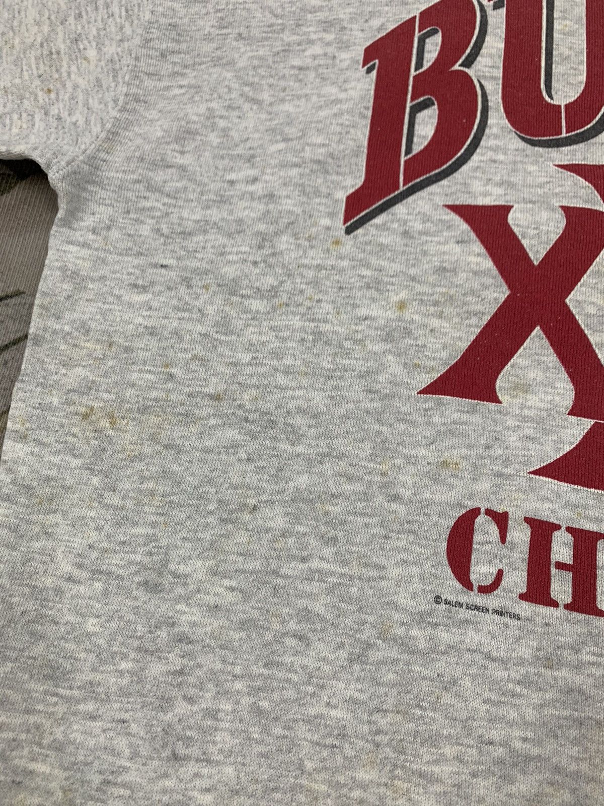 NBA × Salem Sportswear × Vintage Vtg Bulls Chicago Sweatshirt by Salem Sportswear Size US L / EU 52-54 / 3 - 9 Thumbnail