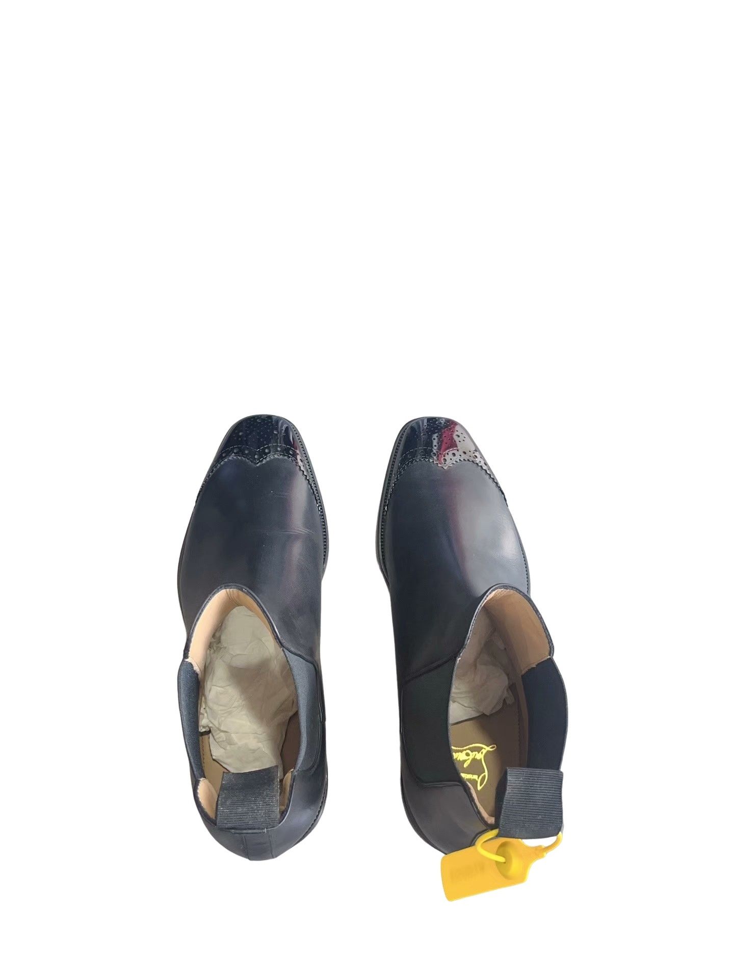 Christian Louboutin Christian Louboutin Black Brogue Chelsea Boots Size US 8.5 / EU 41-42 - 8 Thumbnail
