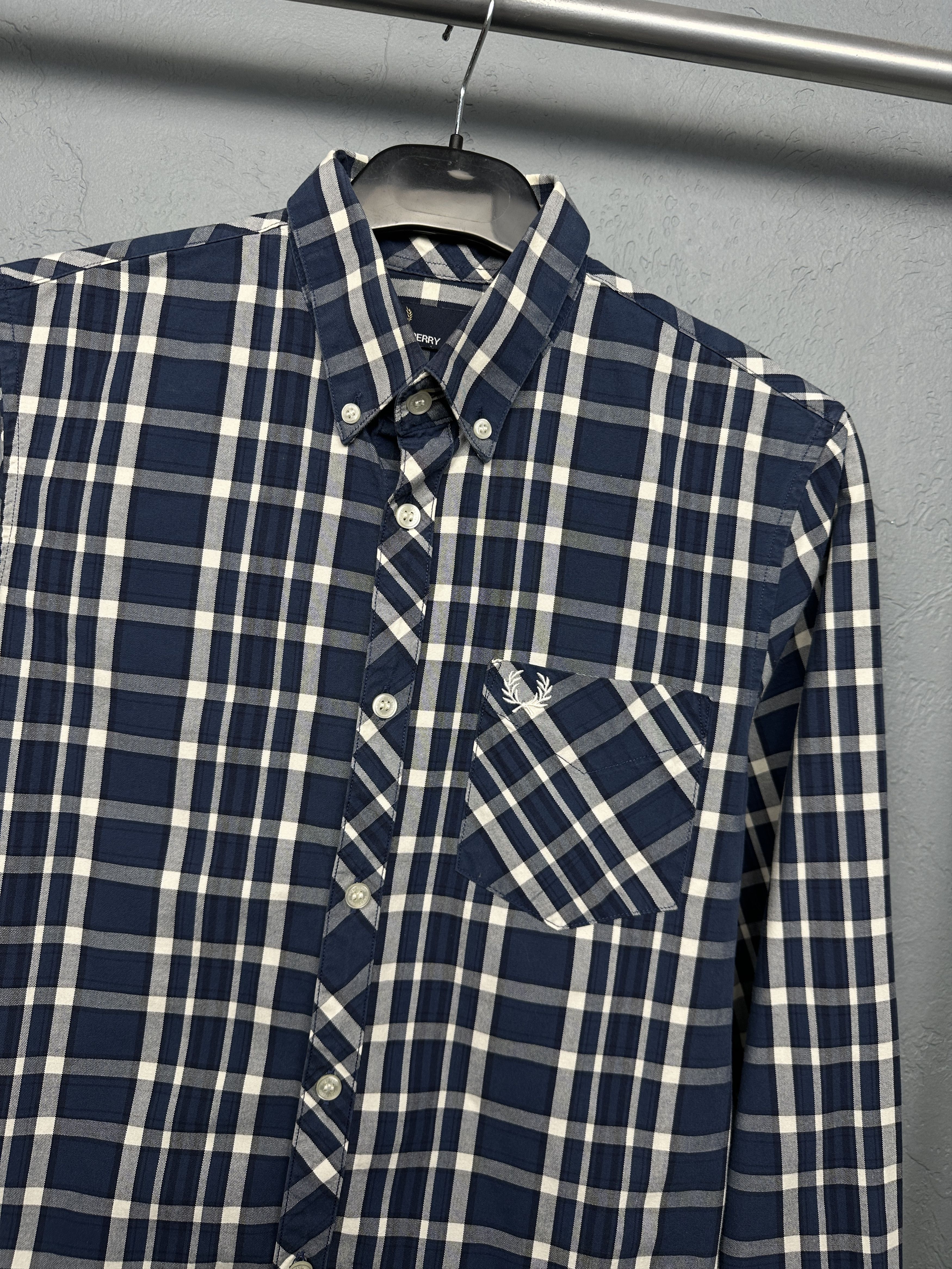 Fred Perry Fred Perry Vintage Mens Long Sleeve Shirt Size US S / EU 44-46 / 1 - 2 Thumbnail