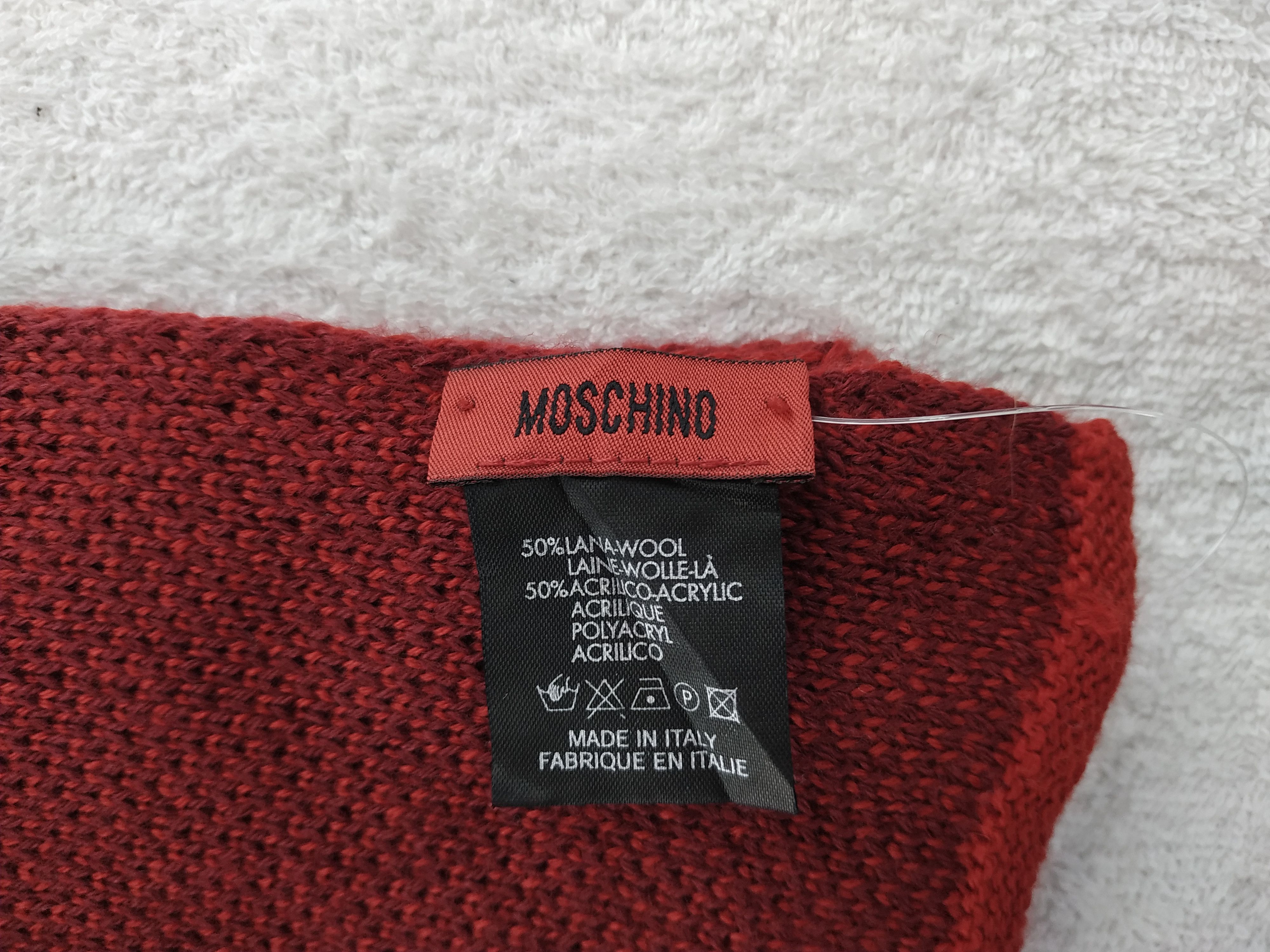 Vintage Vintage Moschino Scarf/Muffler/Neckwear MF442 Size ONE SIZE - 5 Thumbnail
