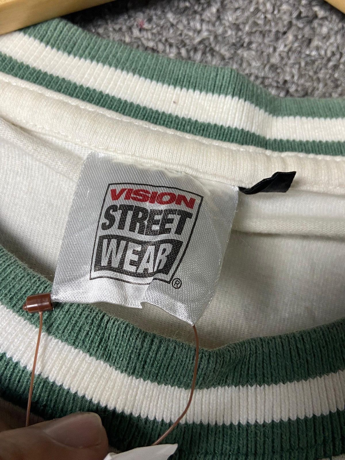 Japanese Brand Vision Street Wear Embroidered Long Sleeve Tee (142) Size US L / EU 52-54 / 3 - 6 Thumbnail