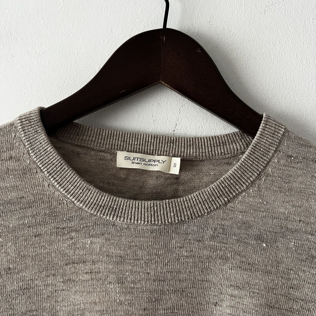 Suitsupply 🔥🔥 Suitsupply Linen Cotton Sweater Size US S / EU 44-46 / 1 - 3 Thumbnail