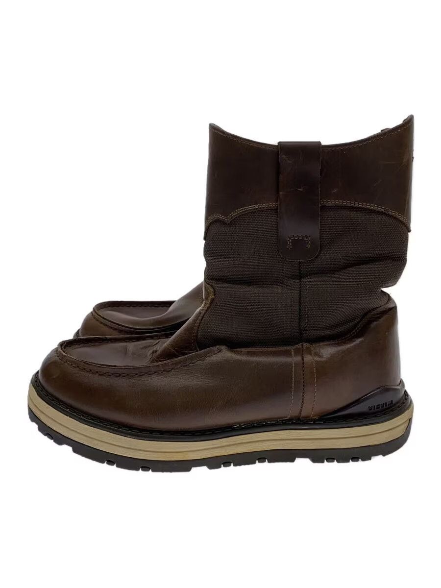 Visvim Gridwood Pecos Leather Boots | Grailed