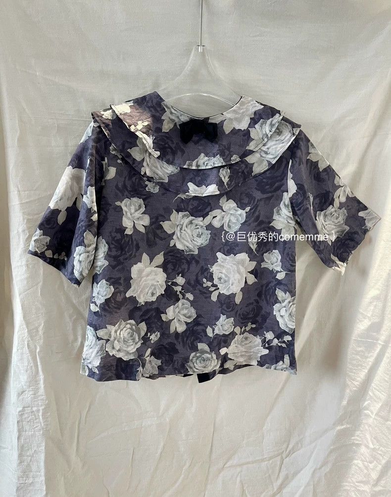Comme des Garcons Comme Des Garcons New Chinese Style National Style Rose Wh Size M / US 6-8 / IT 42-44 - 2 Thumbnail
