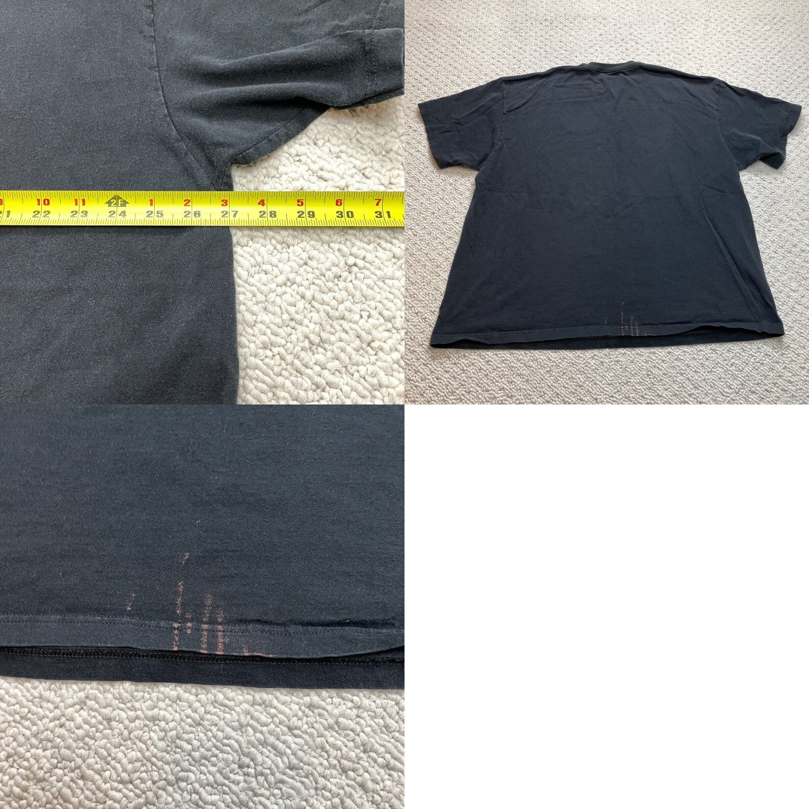 Vintage Foot Locker T Shirt Men 2XL Black Short Sleeve Crew Neck Cotton Basic Adult Shirt Size US XXL / EU 58 / 5 - 8 Thumbnail