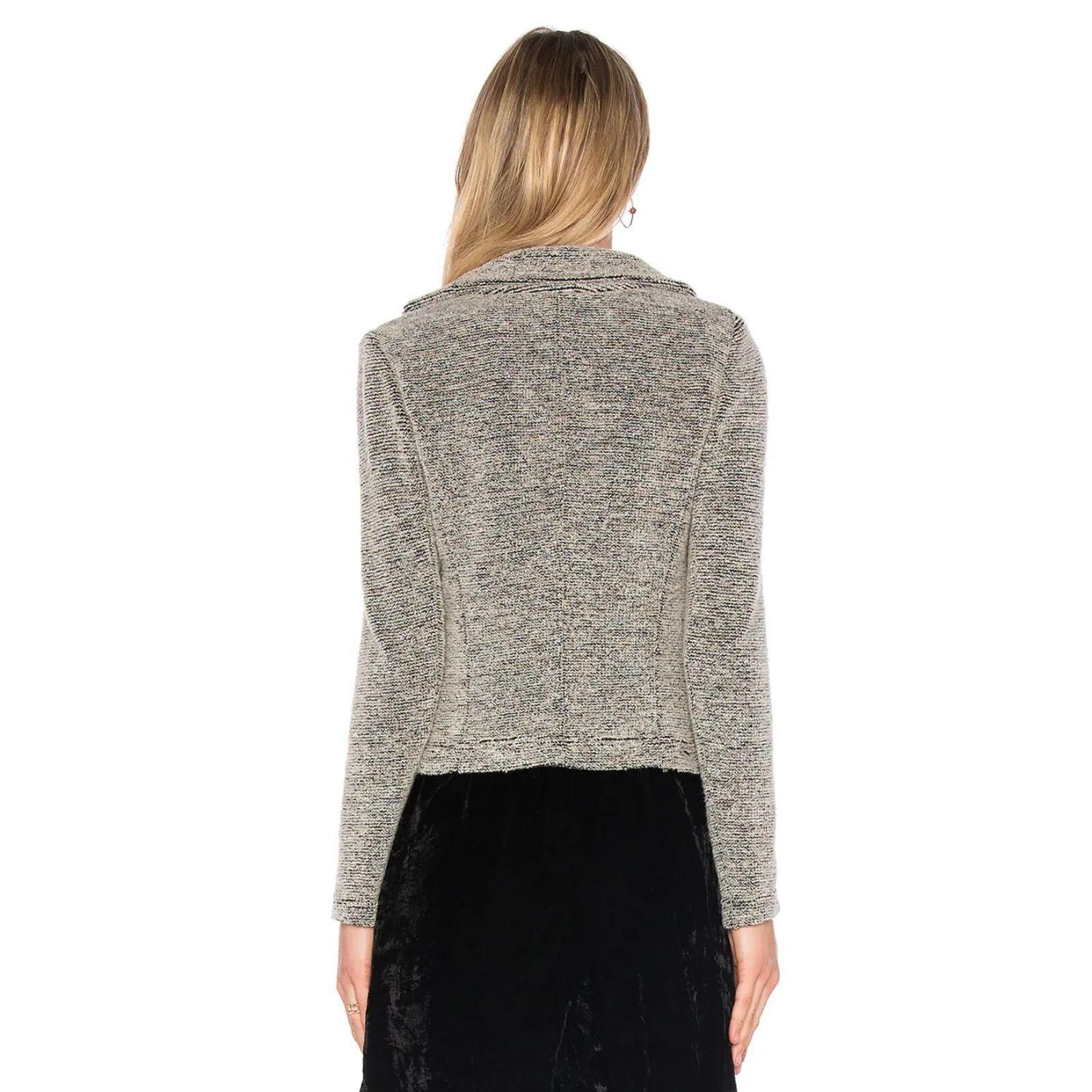 Iro IRO Bessie Coat Full Asymmetrical Zip Cowl Neck Jacket 40 Size M / US 6-8 / IT 42-44 - 5 Thumbnail