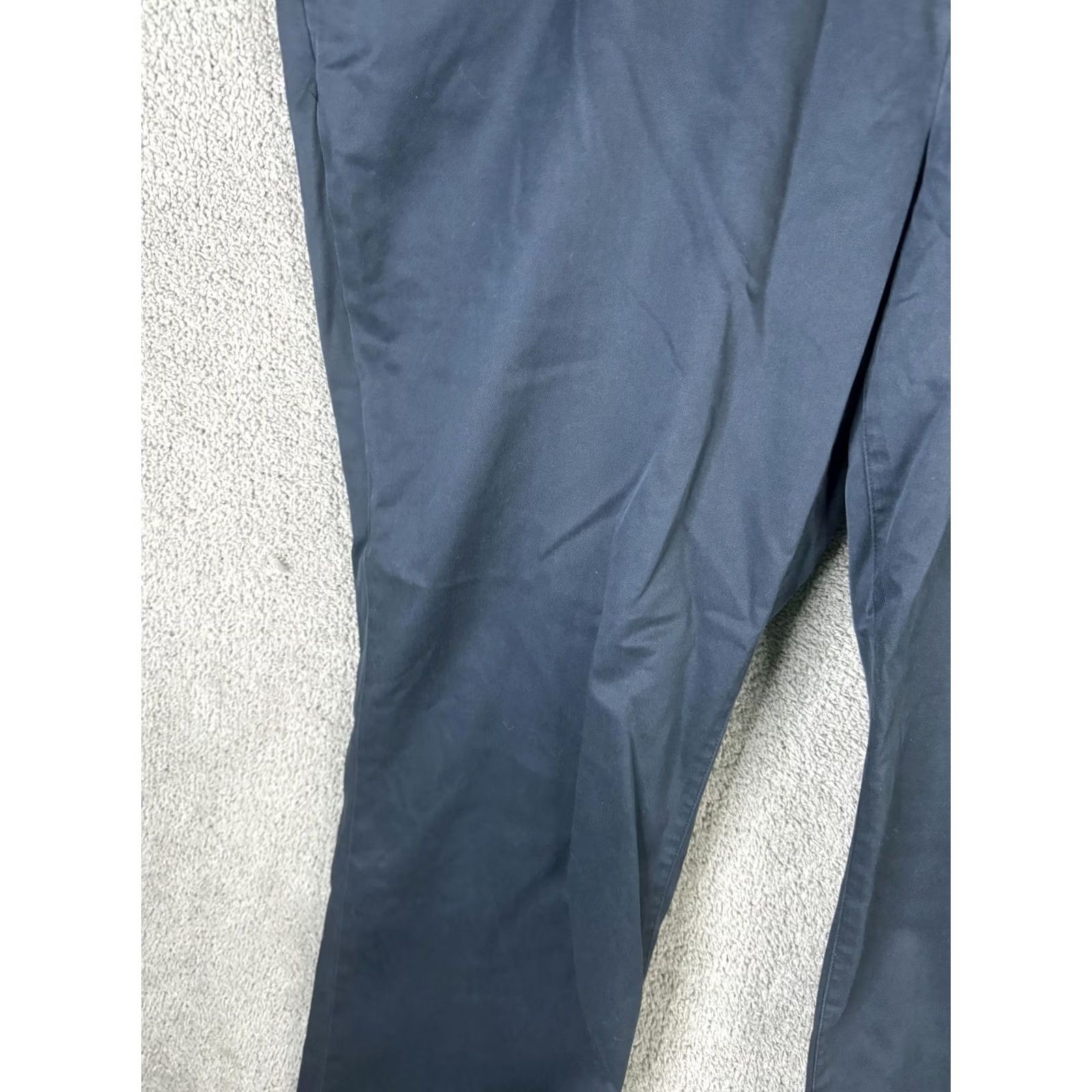 Bonobos Bonobos Pants Mens 38x32 Weekday Warrior Navy Blue Chino Flat Front Straight Leg Casual Dress Size US 38 / EU 54 - 6 Thumbnail