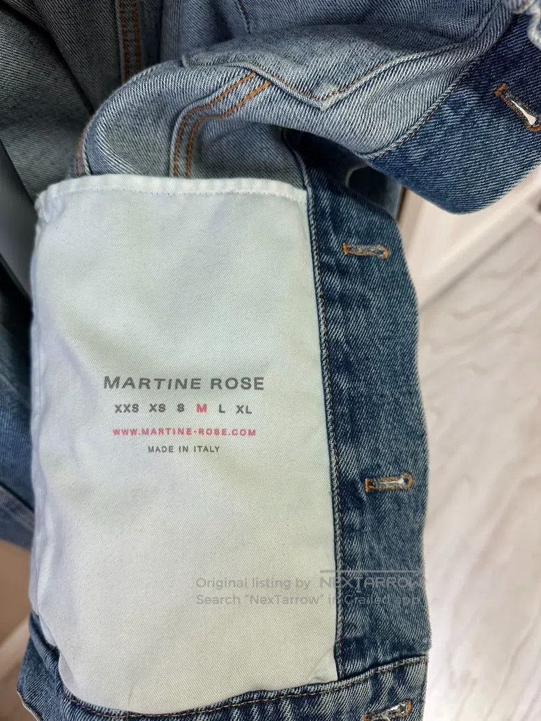 Martine Rose Martine Rose denim jacket Size US M / EU 48-50 / 2 - 6 Thumbnail
