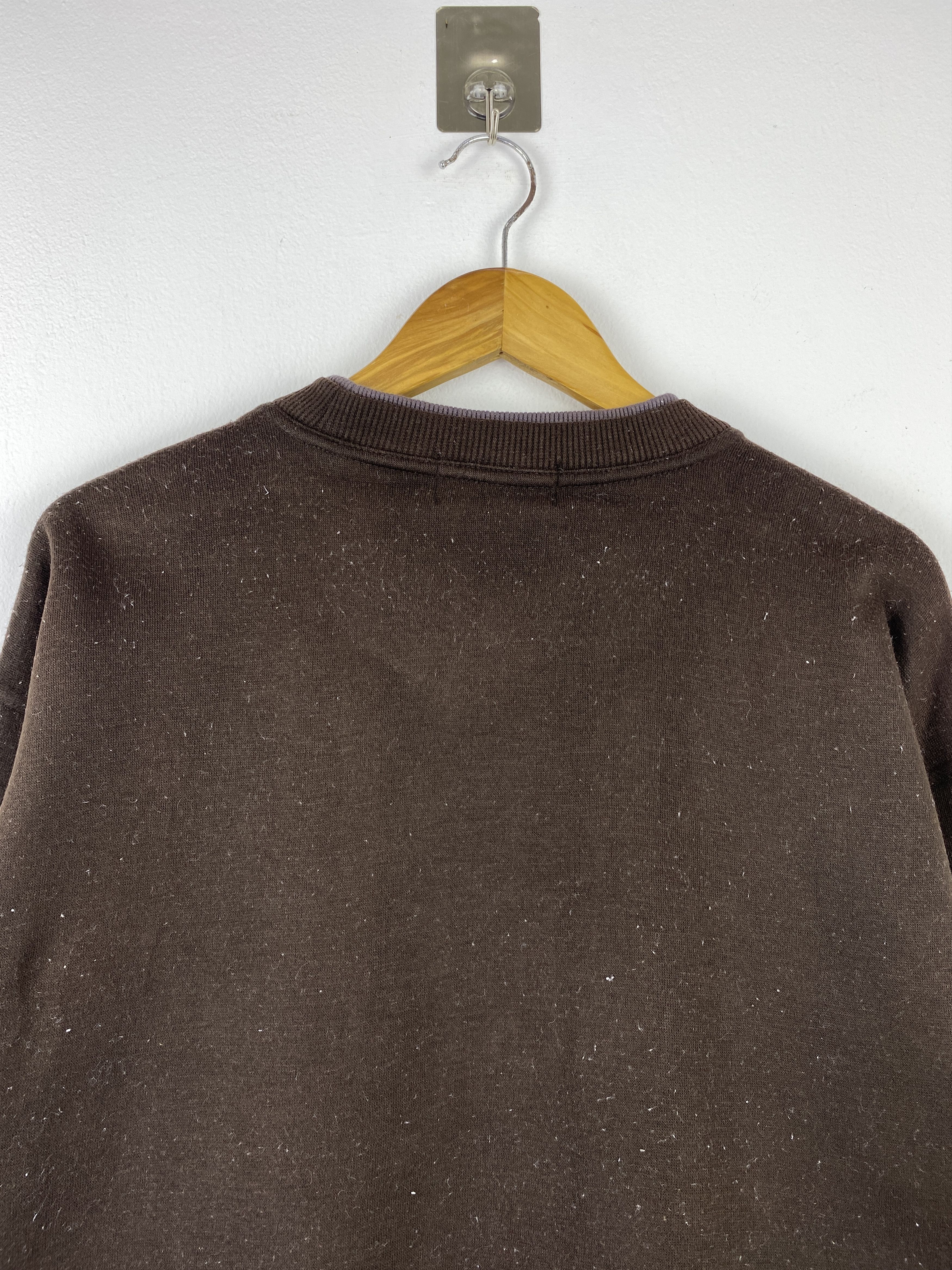 Japanese Brand Vintage Silvio Valentino Spellout Logo Sweatshirt BP0051 Size US L / EU 52-54 / 3 - 4 Thumbnail