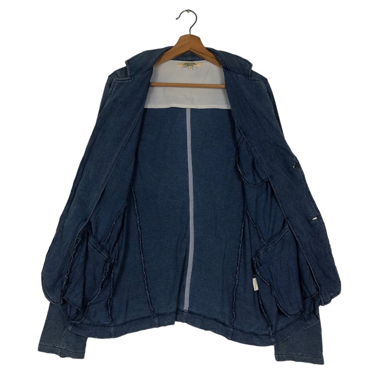 Japanese Brand 🔥Denim Light Cardigan Jacket M2Squared Ready Made Size US M / EU 48-50 / 2 - 10 Thumbnail
