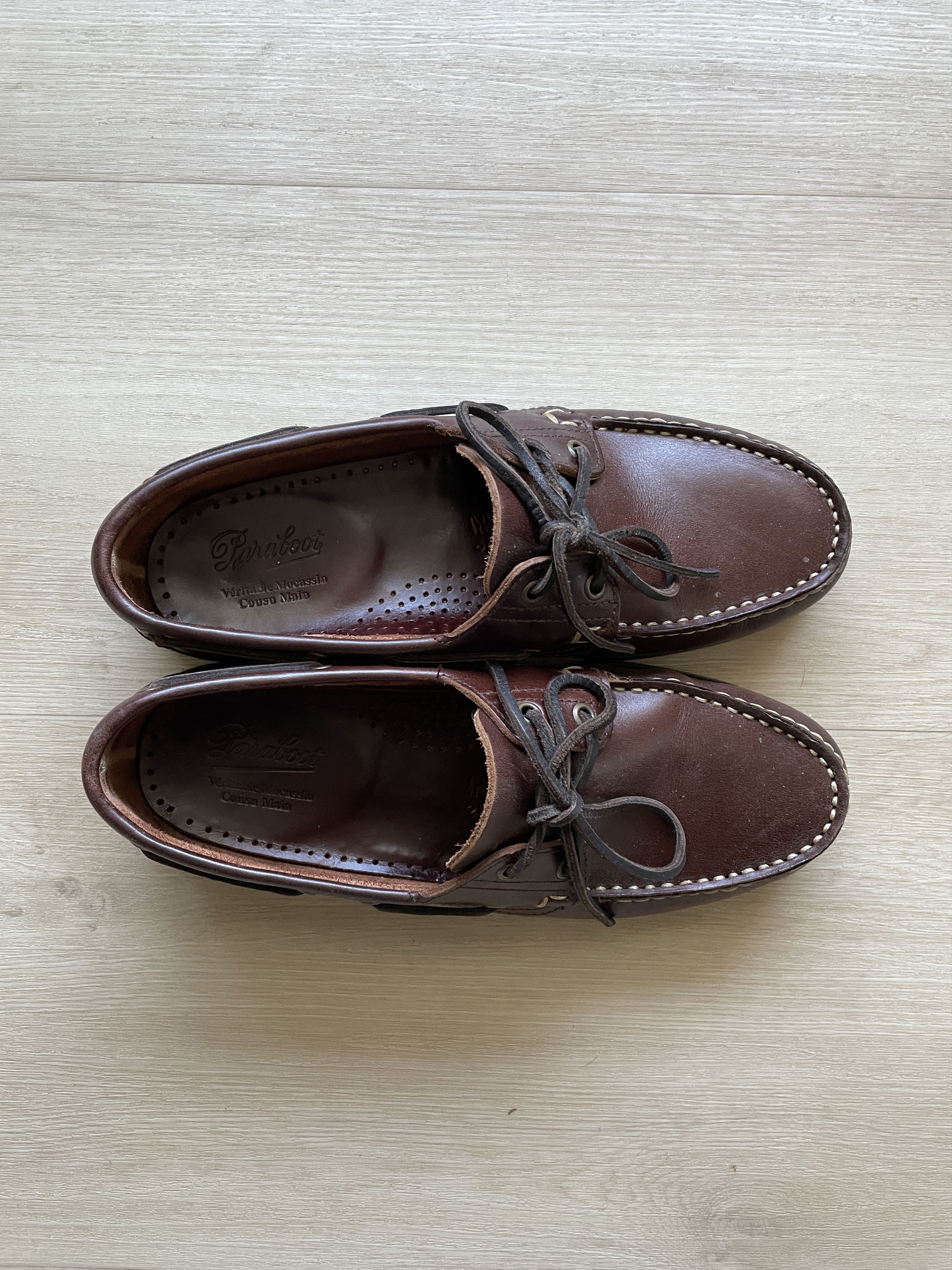 image of Paraboot Barth Shoes in Brown, Men's (Size 8)