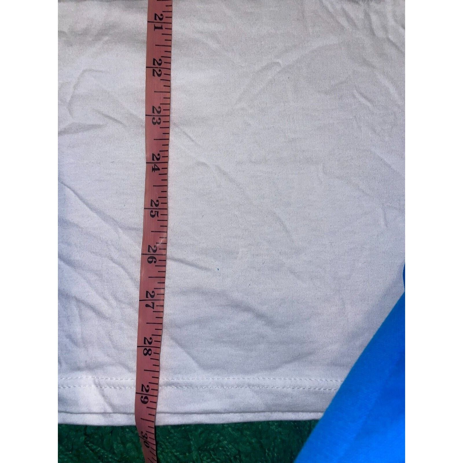 Jerzees VTG Test Print Lake Tahoe Grand Canyon Las Vegas White Tee Size US M / EU 48-50 / 2 - 12 Thumbnail