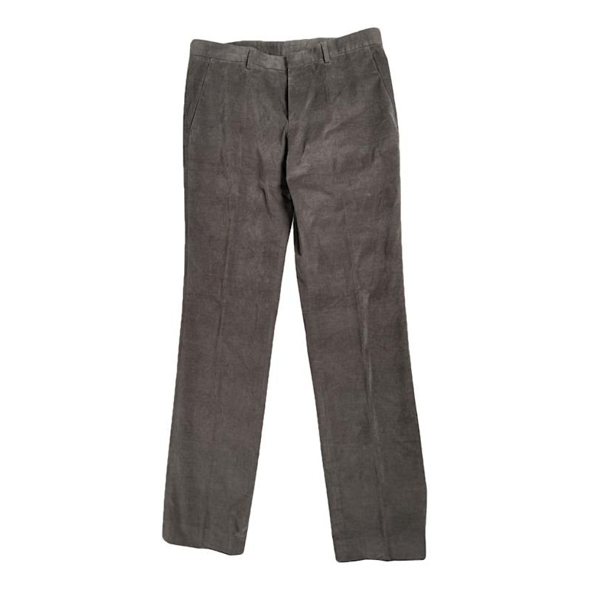 Other Boss Grey Cotton Trouser Size 30" / US 8 / IT 44 - 1 Thumbnail