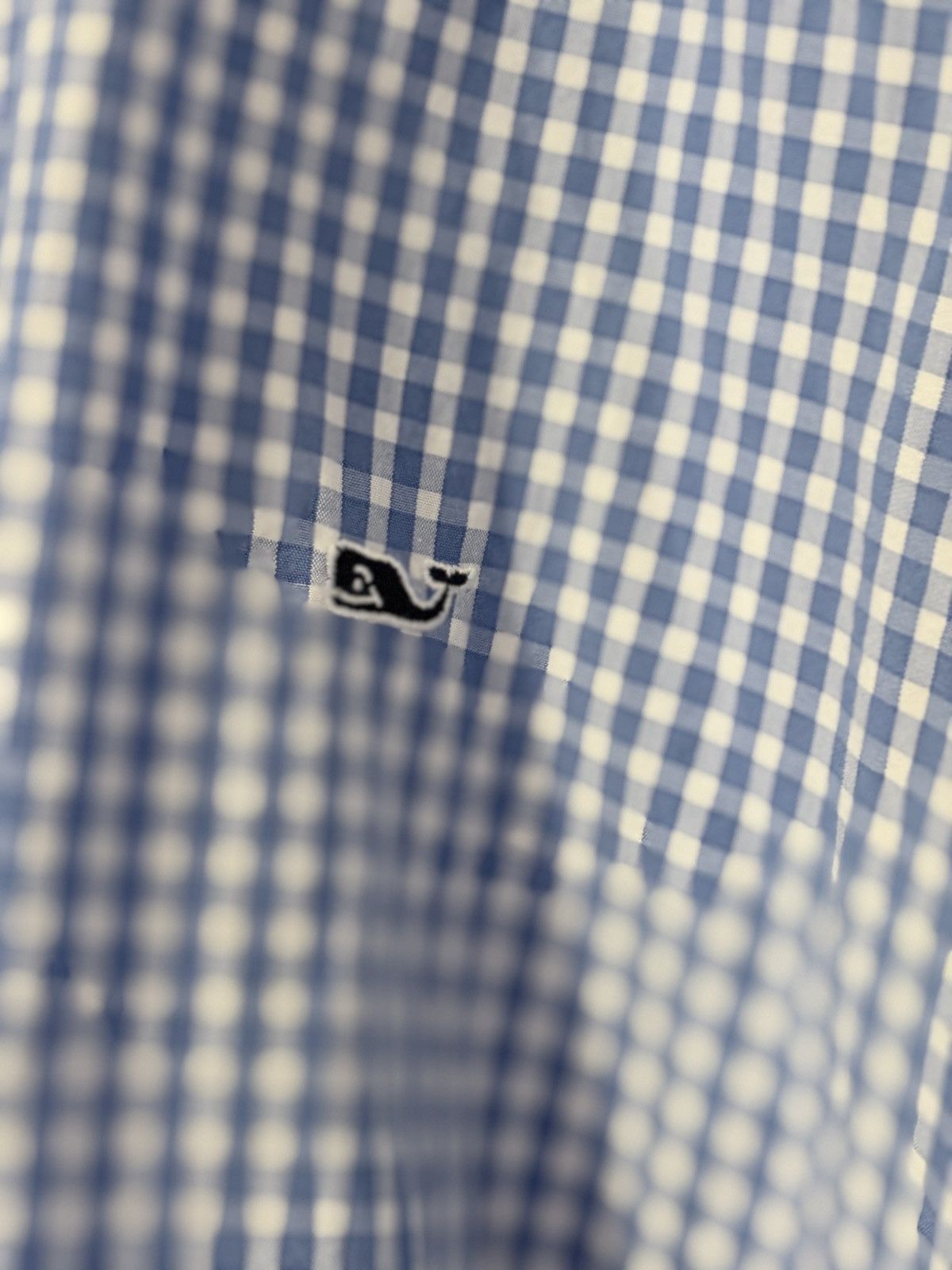 Vineyard Vines Vineyard Vines Blue Gingham Button-Down Whale Shirt Size US XXL / EU 58 / 5 - 3 Thumbnail