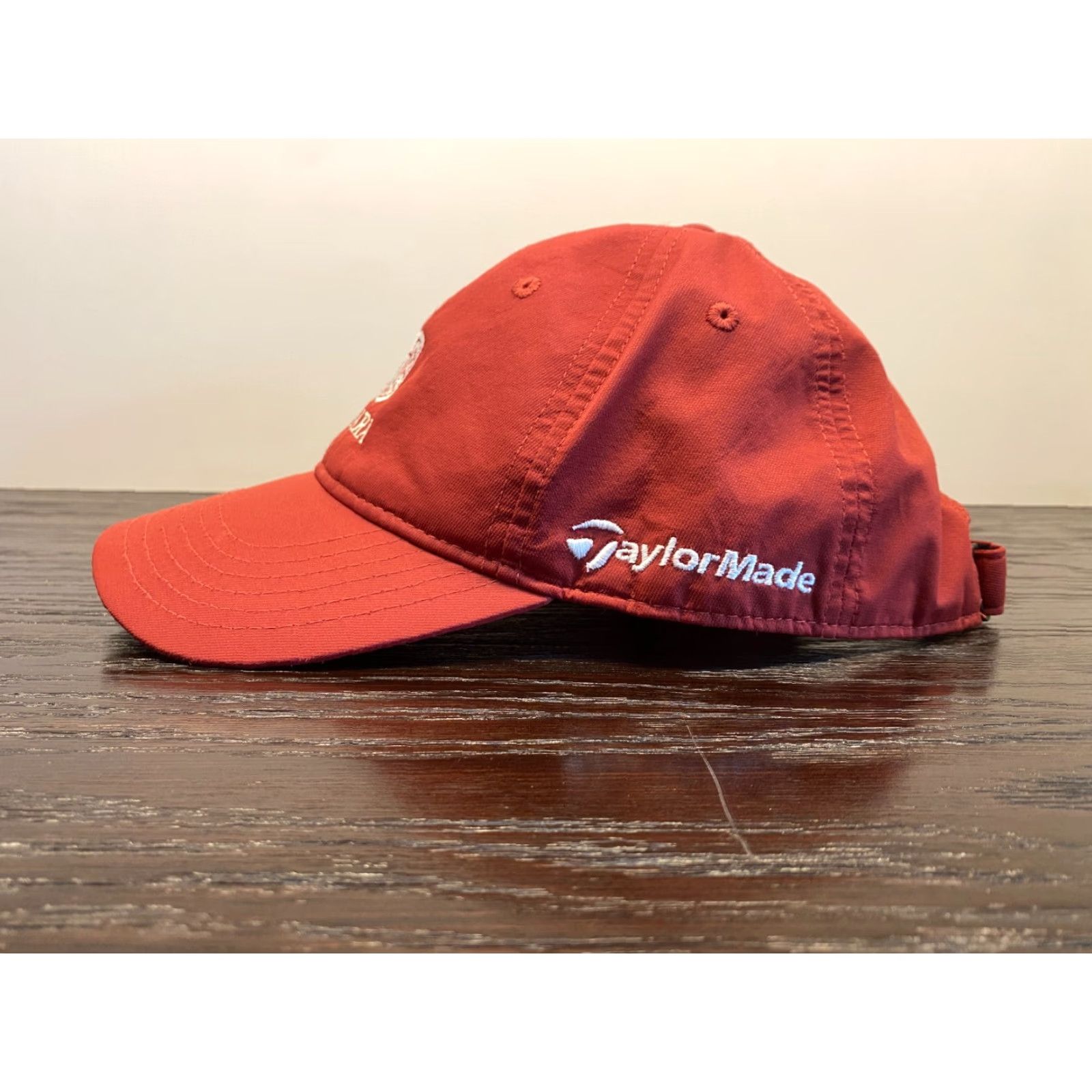 TaylorMade TAYLORMADE Hat Mens Red Adjustable Strapback Aviara Golf Course California - Golf Hat - Men - One Size - Red - Logo - Adjustable - Casual Size ONE SIZE - 4 Thumbnail