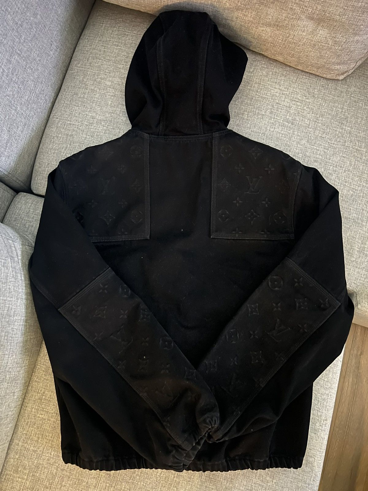 Louis Vuitton Louis Vuitton Monogram Denim Black Jacket Size US M / EU 48-50 / 2 - 3 Thumbnail