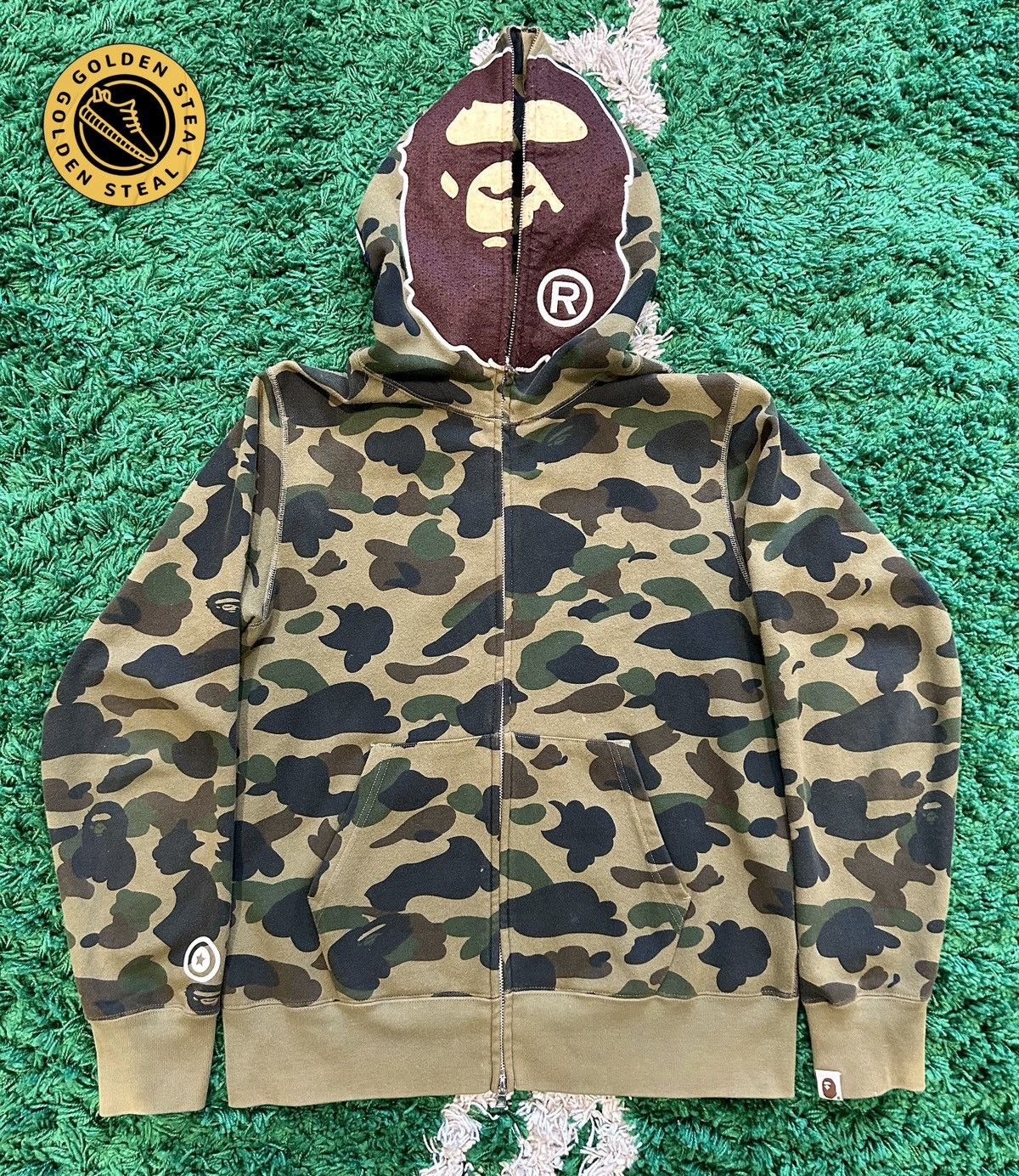 Bape 1st camo 2nd ape hoodie hotsell