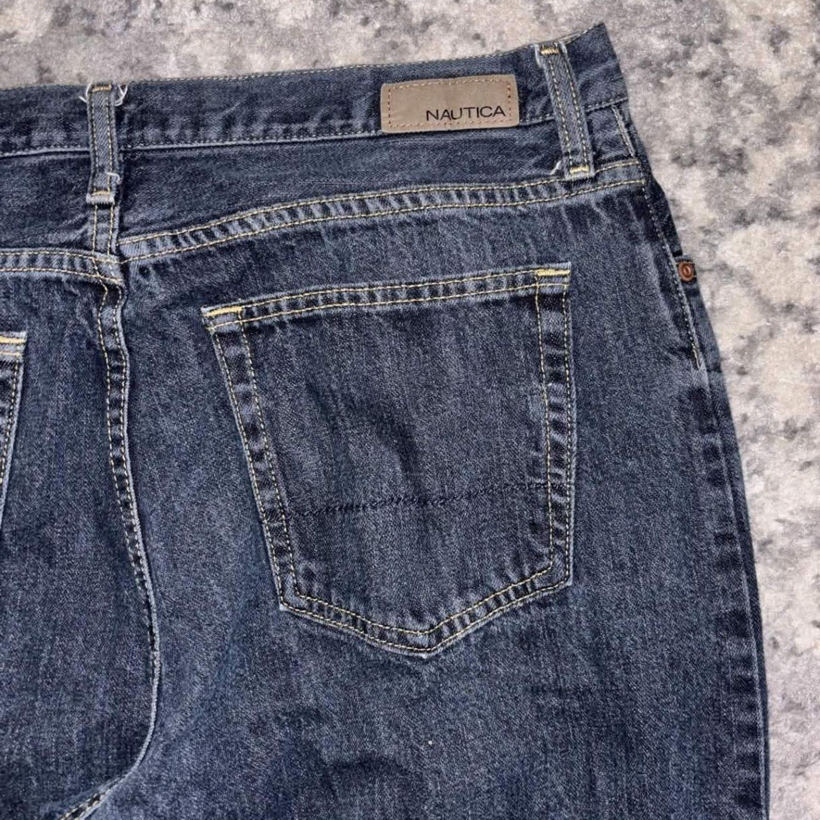 Nautica Y2K Nautica Jeans Dark Wash Denim Size US 36 / EU 52 - 3 Thumbnail