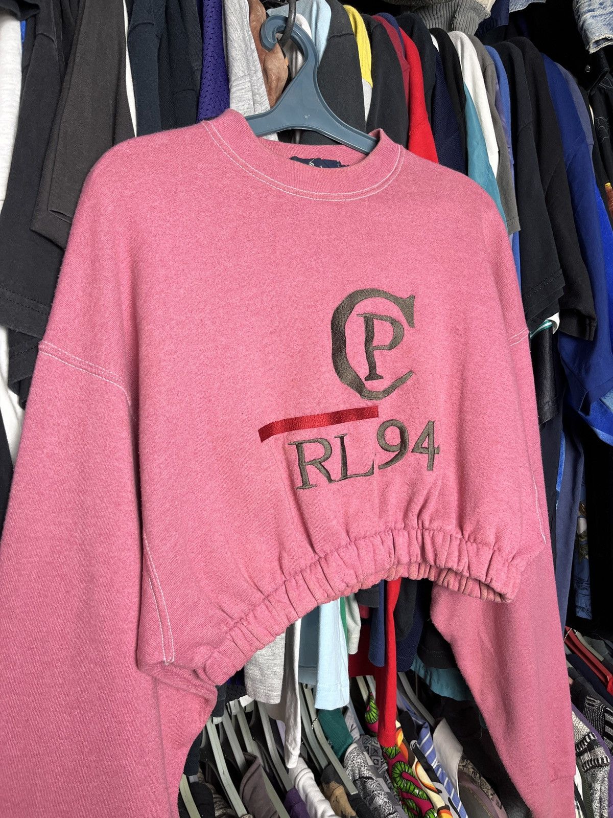 Polo Ralph Lauren × Ralph Lauren RALPH LAUREN CP RL 94 REWORKED BOXY FIT SWEATHSIRT - 1335 Size US XL / EU 56 / 4 - 3 Thumbnail