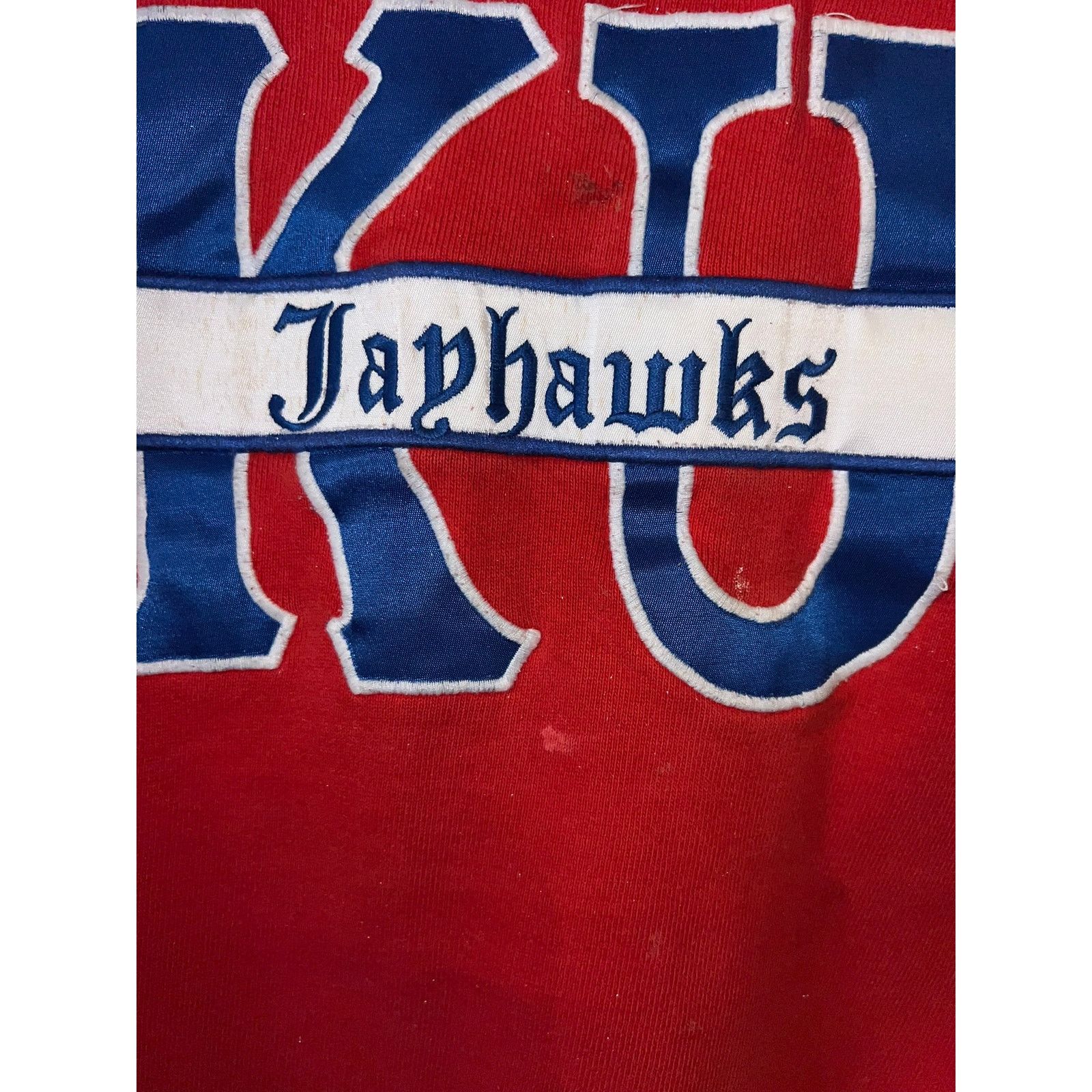 Russell Athletic 90s Russell Kansas University Jayhawks College Sweatshirt L Size US L / EU 52-54 / 3 - 4 Thumbnail