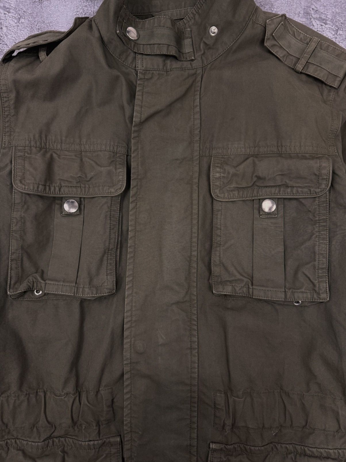 Hackett Hackett London Men Field Jacket Khaki Size S Size US S / EU 44-46 / 1 - 4 Thumbnail