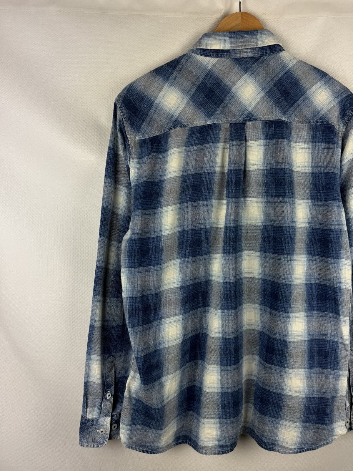 Other Thruxton Men’s Checked Plaid Cotton Japanese Button Up Shirt Size US L / EU 52-54 / 3 - 16 Thumbnail