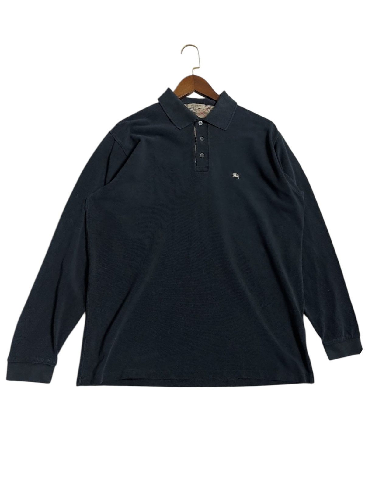 Polo long sleeve Burberry black size L