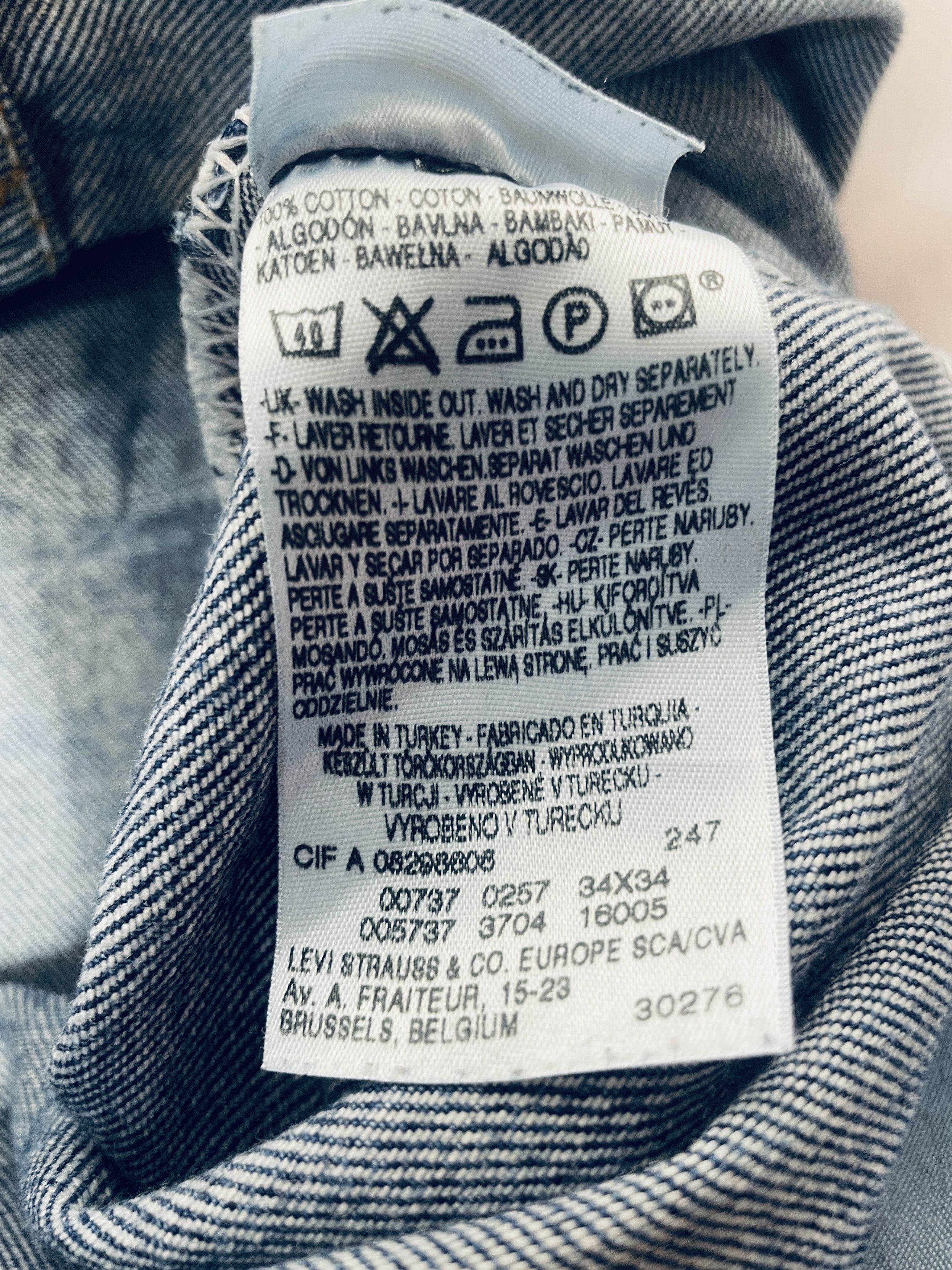 Levi's 👖 24,90 € – Levi’s Jeans W34 L34 – neu Size US 34 / EU 50 - 2 Thumbnail