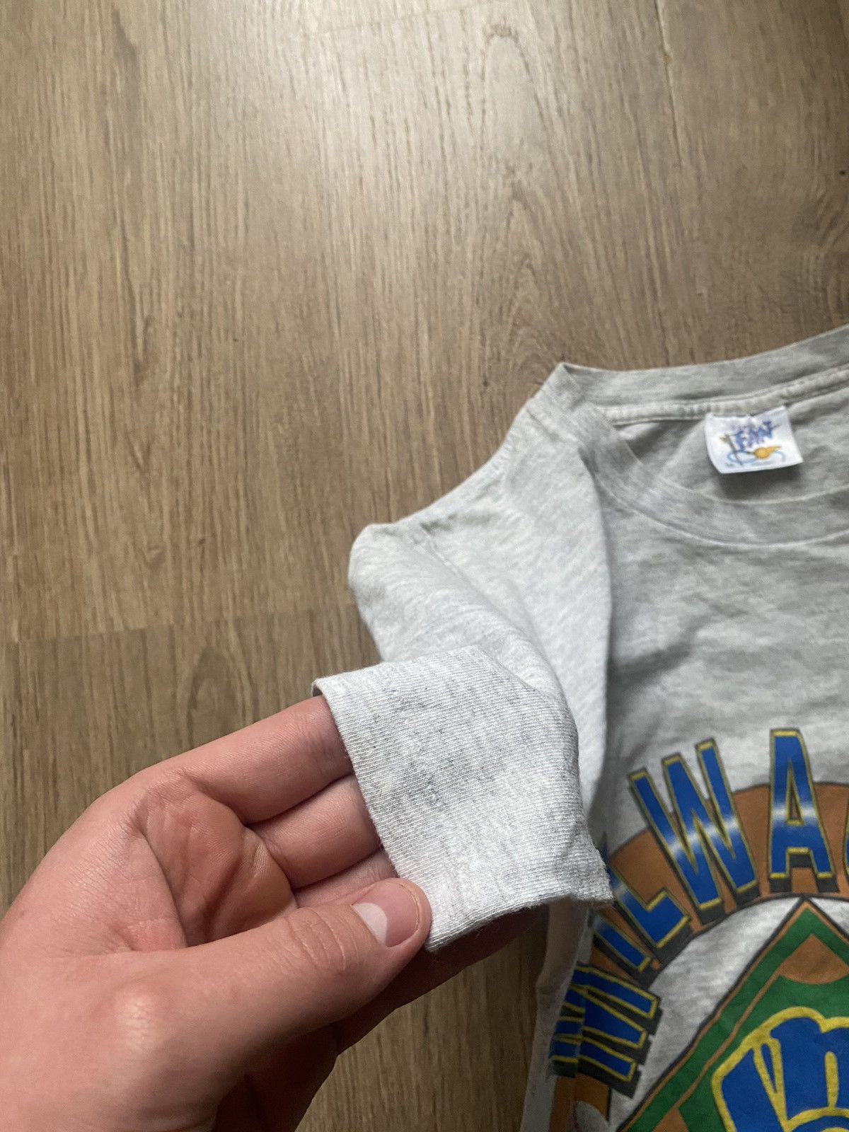 MLB × Vintage Vintage 1992 Milwakaukee Brewers official VERY RARE SHIRT Size US M / EU 48-50 / 2 - 5 Thumbnail