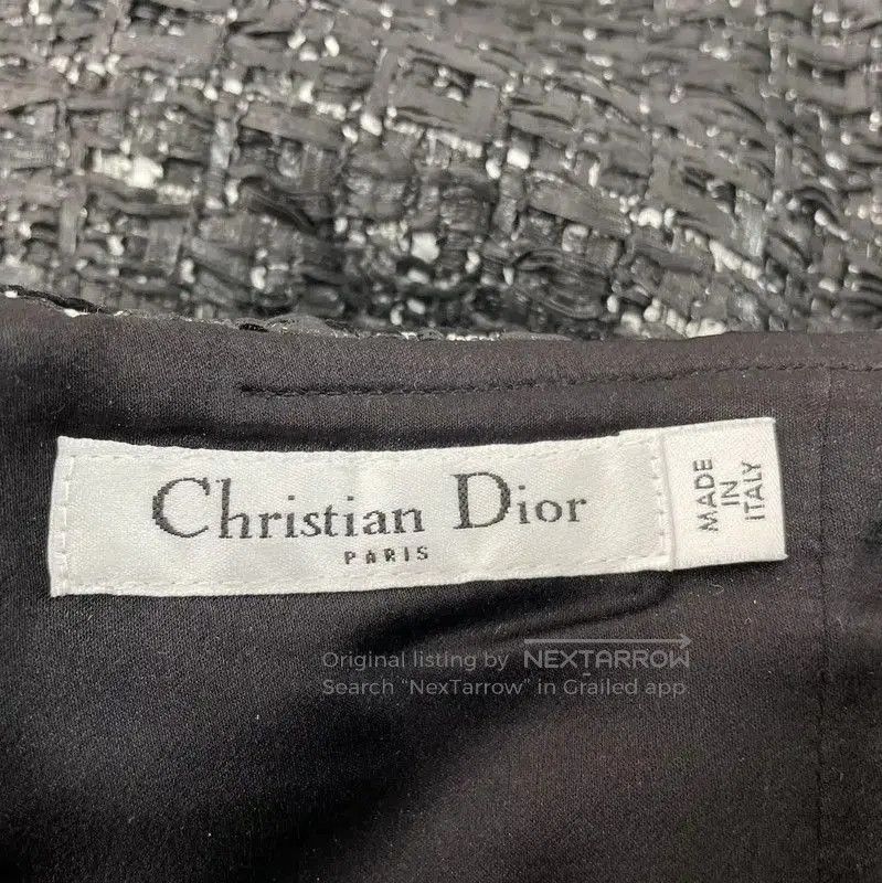 Dior Dior Summer Black Polyester Mini Skirt . Size 23" - 5 Thumbnail