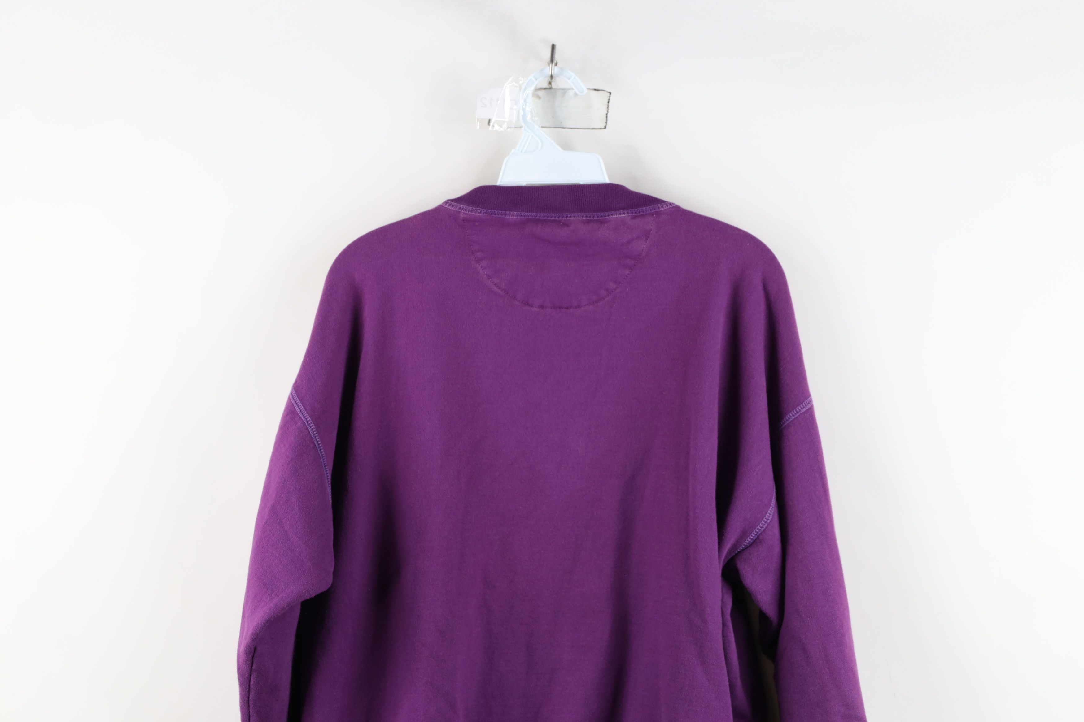 Ralph Lauren × Vintage Vintage 90s Chaps Ralph Lauren Spell Out Sweatshirt Size M / US 6-8 / IT 42-44 - 14 Thumbnail