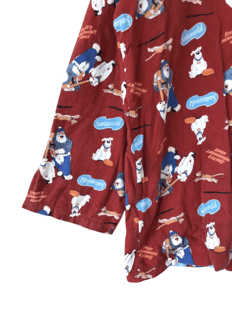 Vintage Vintage Santaworld Fleece Tshirts Size US L / EU 52-54 / 3 - 5 Thumbnail
